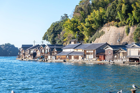 Kyoto's Coast Amanohashidate, Ine's Funaya Houses 1-Day Trip 8:40am pick-up at Osaka