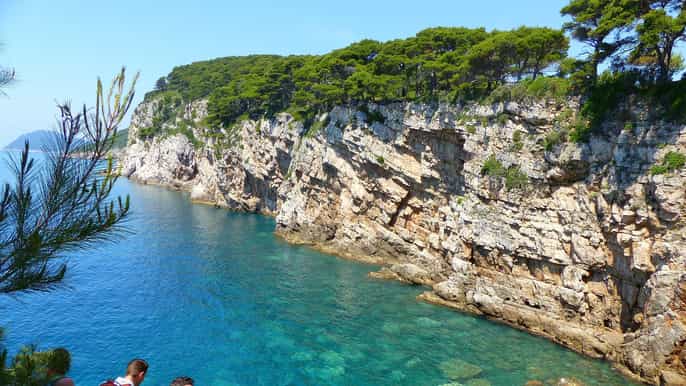kolocep island hiking swimming day trip