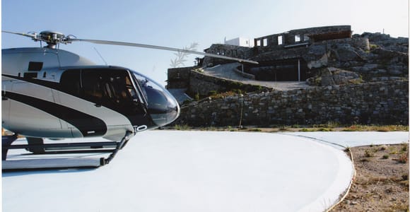 Helicopter Transfer between Mykonos & Santorini