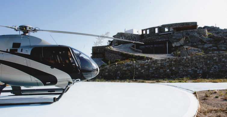 Helicopter Transfer between Mykonos & Santorini