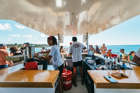 Albufeira : croisière touristique avec barbecue sur la plage et open barAlbufeira : croisière avec barbecue sur la plage et open bar