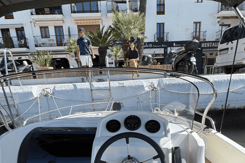 Manilva: Self-Drive Boat Rental with License