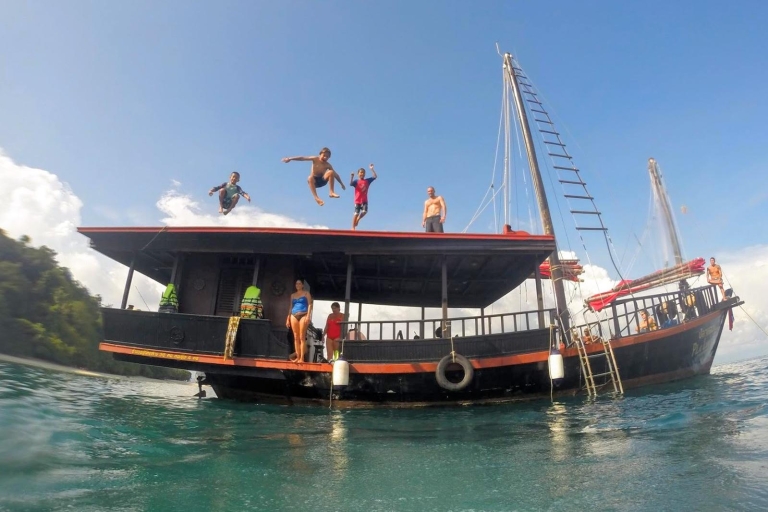 Krabi: crucero de 6 h al atardecer con esnórquel y comida
