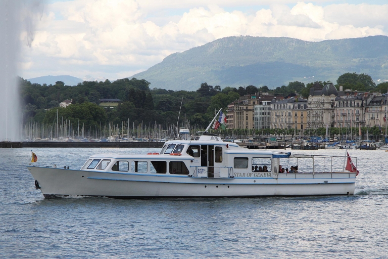 Genève: dagtocht naar Chamonix, stadstour door Genève + cruiseMet schilderachtige kabelbaanrit Aiguille du Midi