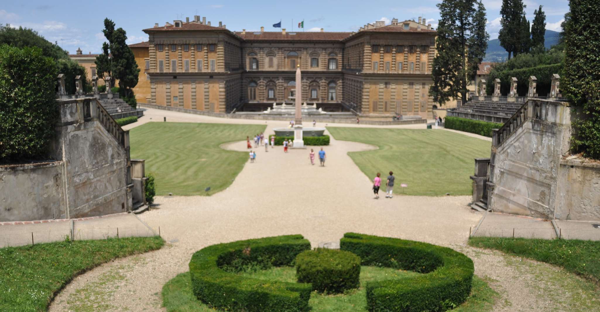 Florenz, Palazzo Pitti, Boboli-Garten, Besichtigung der pfälzischen Galerie - Hizvo