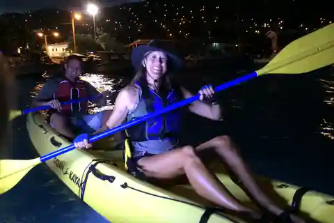 St. Thomas: Night Kayak in the Lagoon