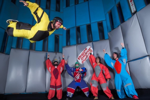 Indoor skydive – learn to fly