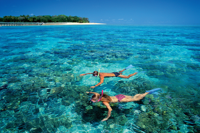 Green Island: Panoramaflug und Bootstour