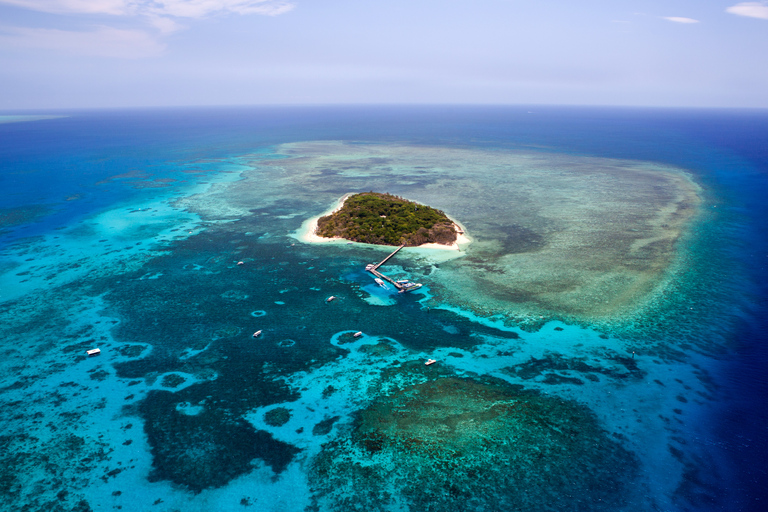 Green Island: Panoramaflug und Bootstour