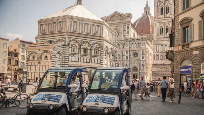 florence eco tour by electric cart