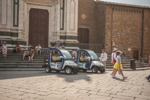 Florencia: Eco Tour en carro eléctricoTour de 2 horas en alemán