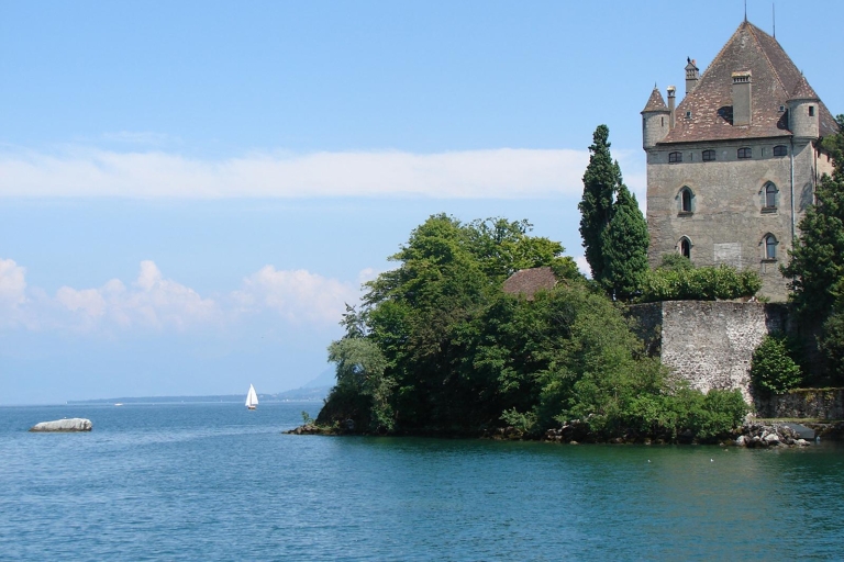 Z Genewy: Zamek Yvoire i rejs po Jeziorze Genewskim