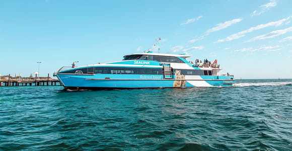From Fremantle: SeaLink Rottnest Ferry and Bike Hire