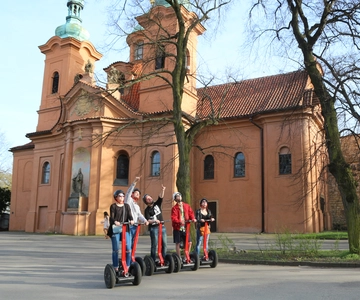 Prague Segway Tour with Oldest Monasteries and Free Taxi