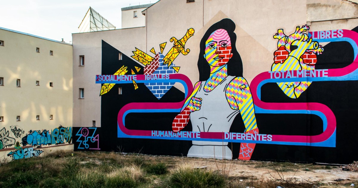 Madrid StraßenkunstTour mit einem GraffitiInsider