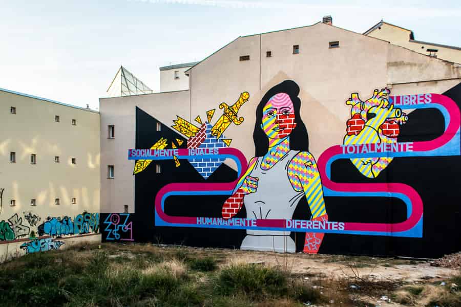 Madrid: Street Art Tour mit lokalen Graffiti-Jägern. Foto: GetYourGuide Madrid: Street Art Tour mit lokalen Graffiti-Jägern. Foto: GetYourGuide