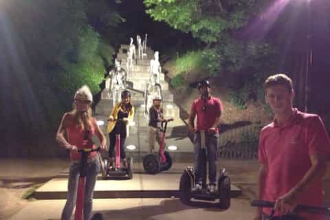 Praag 1,5 uur durende magische nacht Segway Tour
