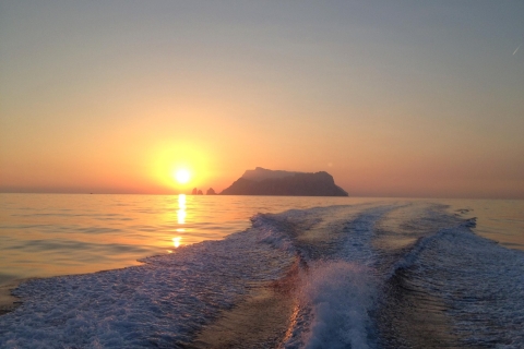 From Amalfi: Private Sunset Cruise along the Amalfi Coast Amalfi Coast Sunset Cruise by Speedboat