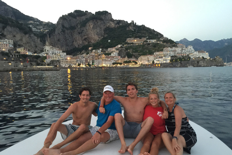 From Amalfi: Private Sunset Cruise along the Amalfi Coast Yacht 46-50ft