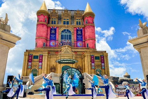 Ba Na hills - Golden Bridge fullday tour with guide Shared large group bus