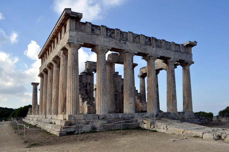 Athens: Aegina Island Cruise with Swim Stop and Lunch Cruise Without Pickup