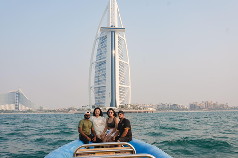 Dubai: Sunset Speedboat Tour Standard option