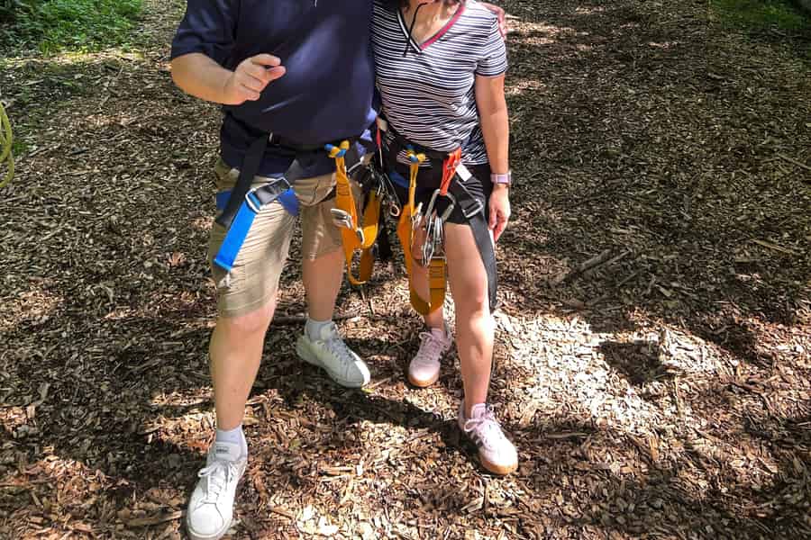 Dubuque, Iowa: Zipline-Tour im Union Park mit Guide. Foto: GetYourGuide