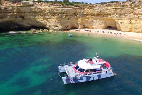 albufeira 6timers cruise og grilling på stranden