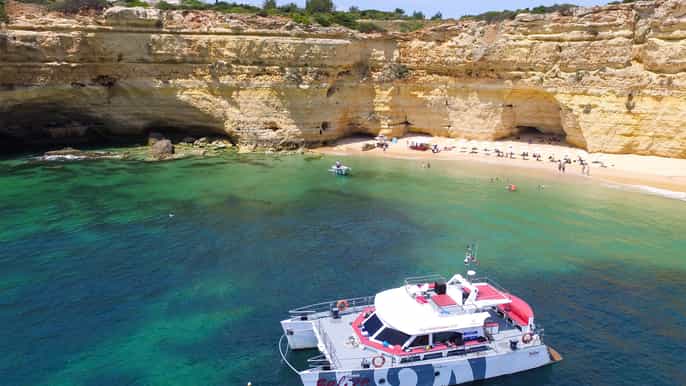 albufeira cruzeiro de 6 horas e churrasco na praia
