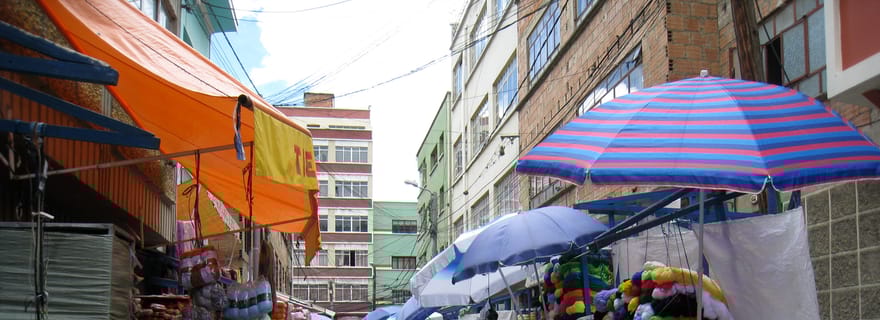 La Paz : visite privée à pied avec un habitant