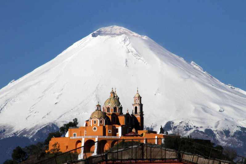 Depuis Mexico : Visite en petit groupe de la pyramide de Cholula et de Puebla