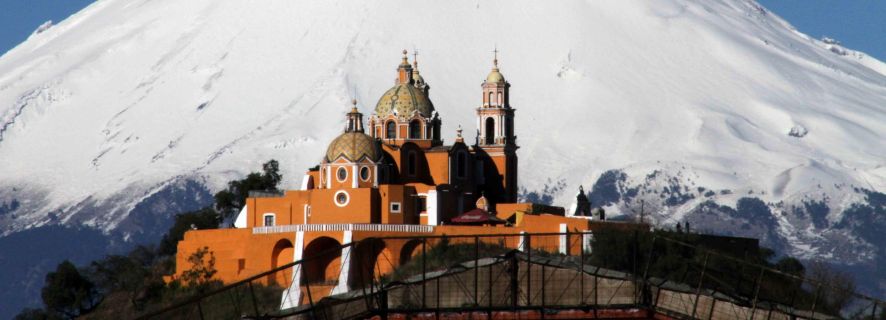 From Mexico City: Cholula Pyramid & Puebla Small Group Tour