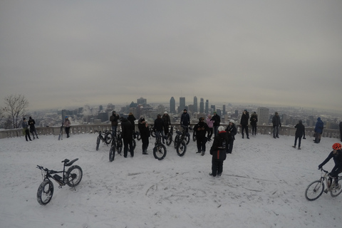 Montréal: Electric Fat Tire Bike Ride on Mount Royal