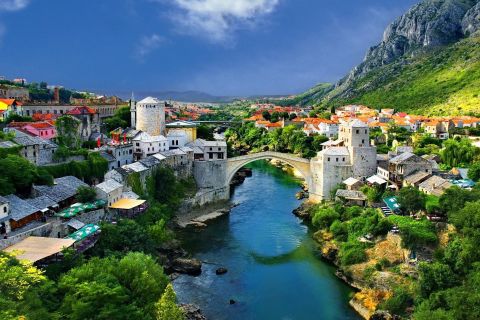 Mostar e cascate di Kravice: tour da Spalato o Traù
