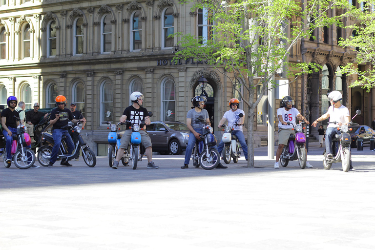 Ruta turística de 3 horas por Montreal en scooterRuta turística de Montreal en scooter: tour de tarde