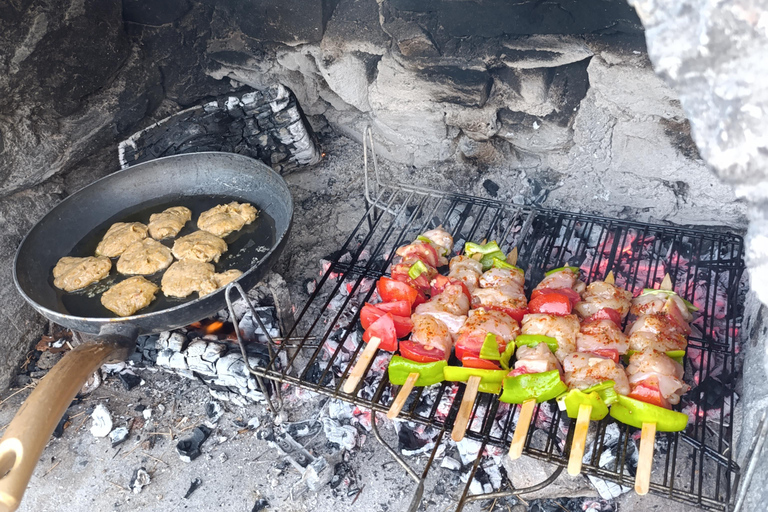 Rustic cooking day at Bodrum country home