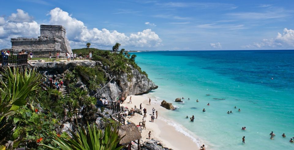 Cancun Half-Day Private Tulum and Sak Aktun Cenote Tour 