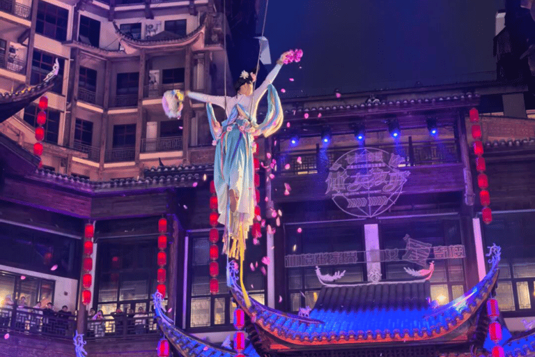 Zhangjiajie 72 Strange Towers Ticket Day or Night Package B Nighttime Ticket