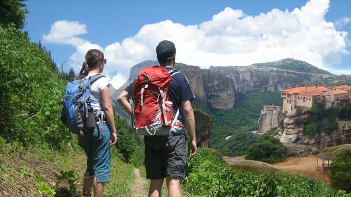 from kalabaka halfday authentic meteora hiking tour