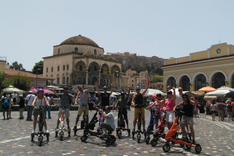 Lugares destacados de Atenas en patinete-bicicleta eléctrico