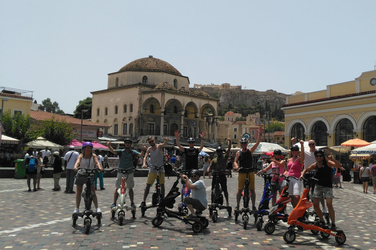 Athen: Highlights mit dem Trikke-Elektroroller