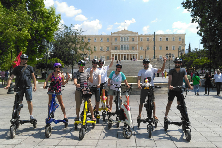 Athen: Highlights mit dem Trikke-Elektroroller