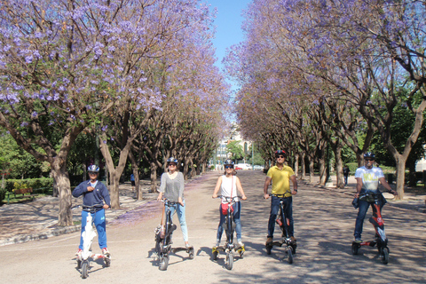 Faits saillants d'Athènes en vélo électrique Trikke