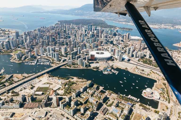 Vancouver: połączenie wodnosamolotu i mostu wiszącego Capilano