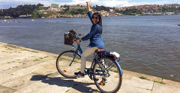 Porto: Fahrradverleih in der Stadt