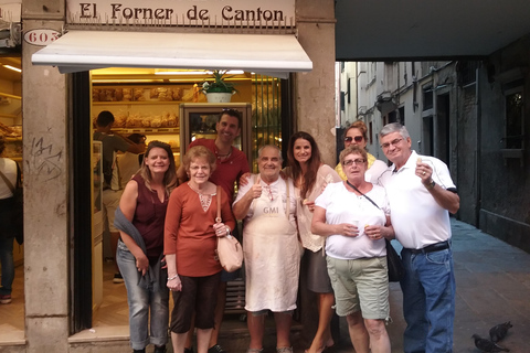 Venedig: Street Food Tour med en lokal guide och provsmakningarGemensam rundtur på engelska