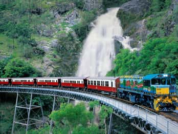 Von Port Douglas aus: Kuranda über Scenic Rail oder Skyrail Option