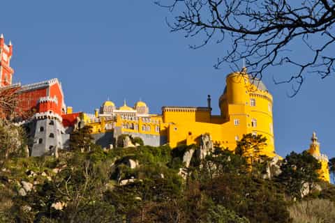 de lisboa sintra palácios da pena e convento dos capuchos