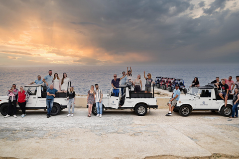 Isola di Gozo: Tour in quad al tramontoTour in quad per 2 persone