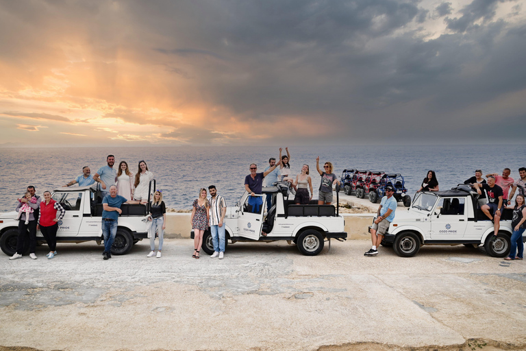Isola di Gozo: Tour in quad al tramontoTour in quad per 2 persone